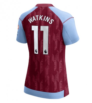 Aston Villa Ollie Watkins #11 Replika Hjemmebanetrøje Dame 2023-24 Kortærmet